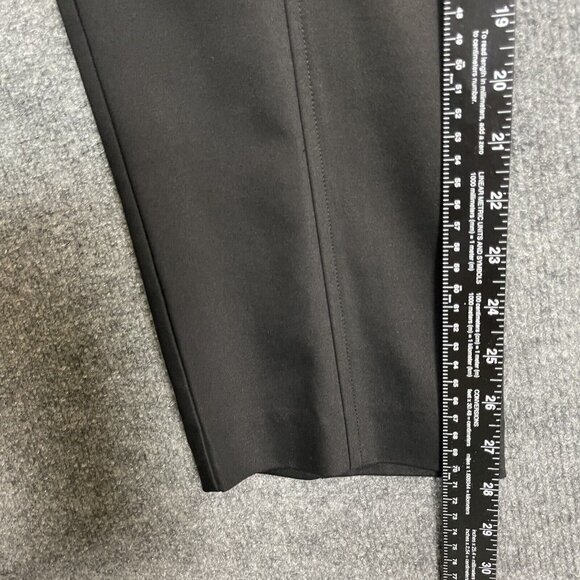 Chicos Pants Womens 2 Ankle Large 12 Black So Slimming Waist Panel‎ Stretch - Picture 9 of 16